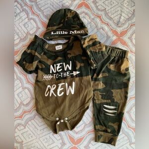 Baby Boy Outfit Set, Long Sleeve